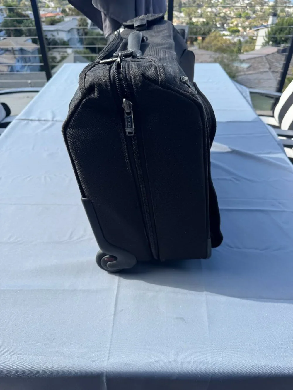 Tumi Alpha 22033DH Black Ballistic Nylon 22